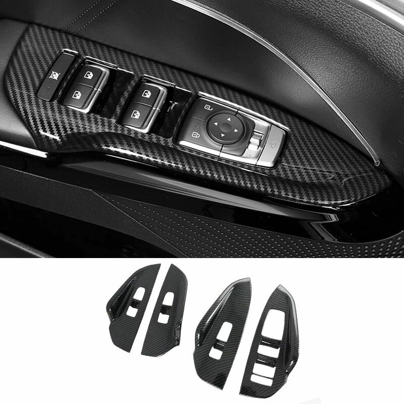 Для KIA Optima K5 2020 2021 ABS карбоновая декоративная рамка центрального управления, накладка на воздуховод, декор кондиционера.