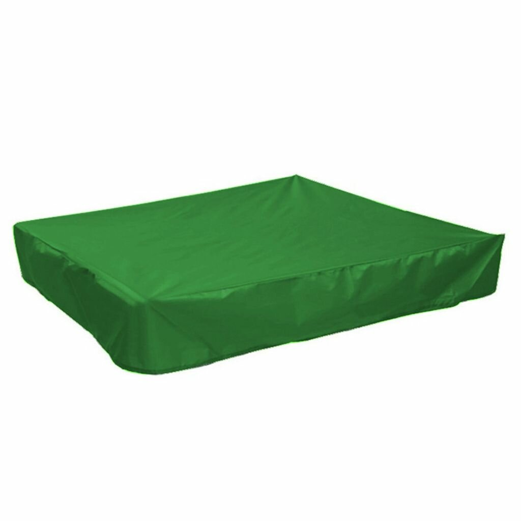 Детская игровая площадка песочница зеленая 150x150x20см