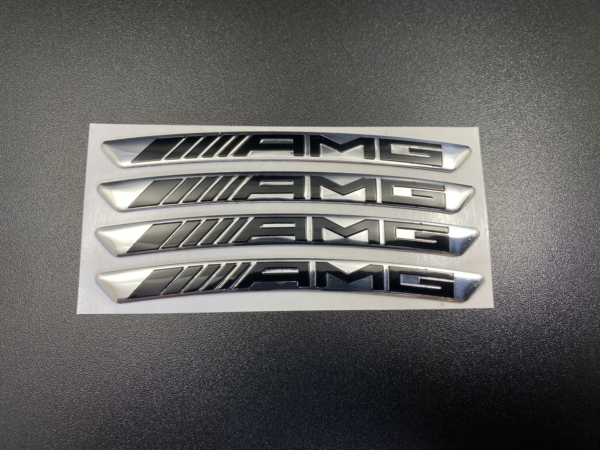 Эмблемы на диски Мерседес АМГ /шильдик лого Mercedes-Benz AMG / АМГ металл (4шт)