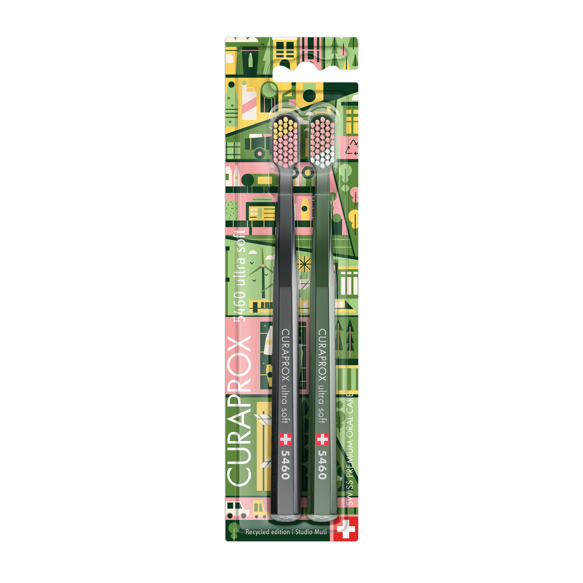 Набор зубных щеток "ultrasoft", d 0,10 мм (2 шт.) Duo Recycled 2025