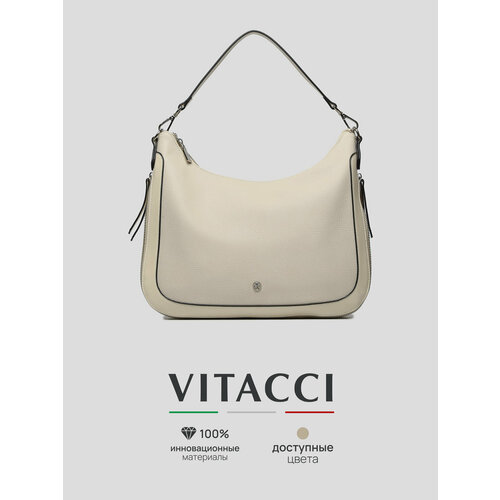 фото Сумка vitacci, молочный