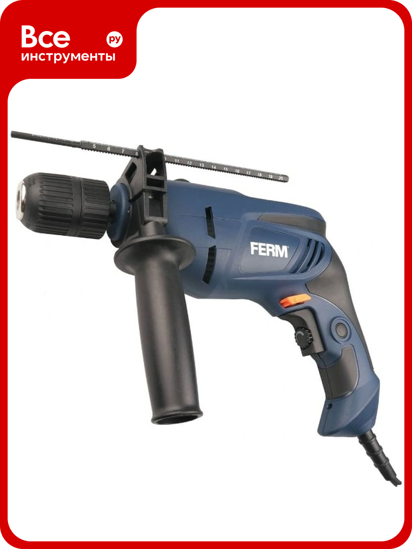 дрель ударная FERM PDM1052 800Вт - фото №1