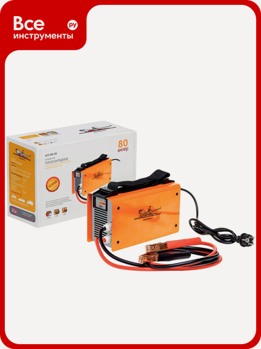 Изображение товара Пуско-зарядное устройство 12В для зарядки автомобильных аккумуляторов компактного размера