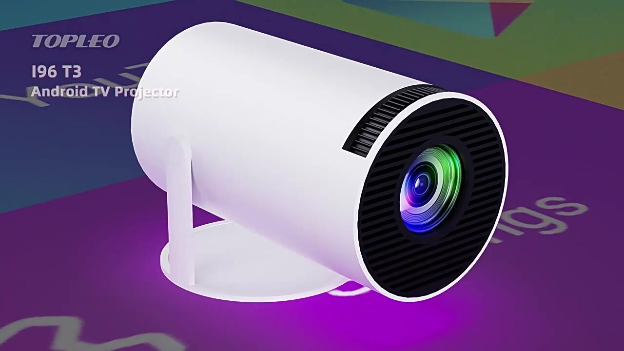 Проекторы И Экраны Xiaomi Трансграничный новый мобильный телефон HY300 с проводным беспроводным подключением Wi-FI на экране TYPEC для зарядки портативного домашнего проектора treasure с черным проводным экраном (европейские правила)