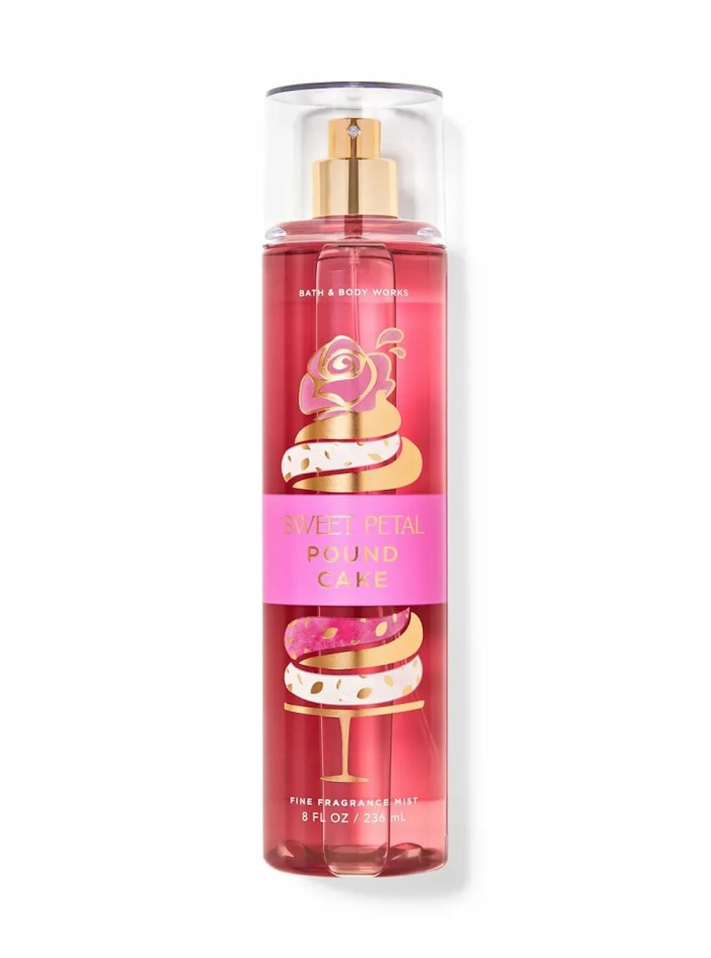 Спрей для тела Bath and Body Works Sweet Petal Pound Cake, 236 мл