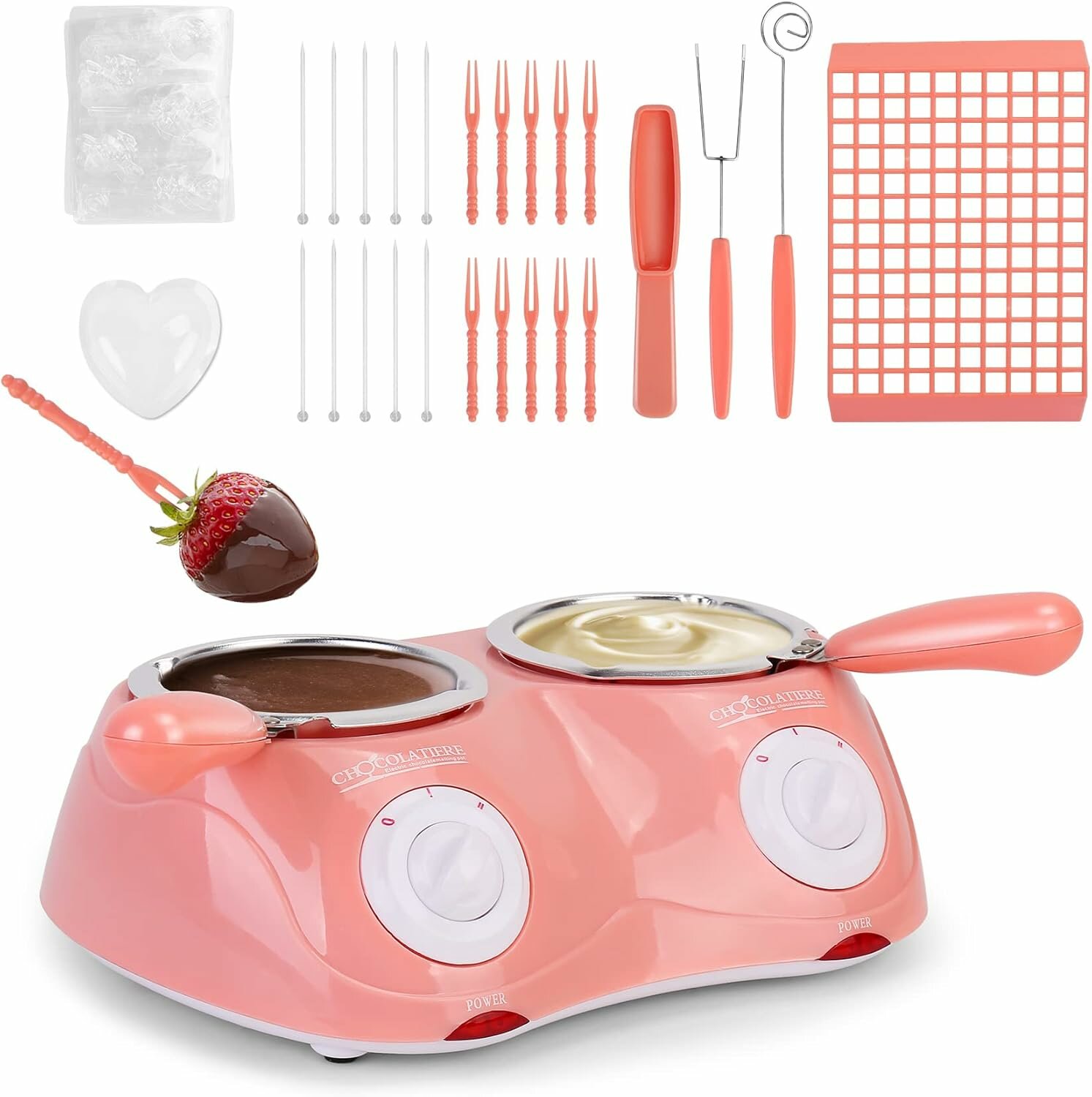 Электрическая плитка для плавления шоколада Посуда для выпечки фондю DIY десертов Мини-печь для кондитерских изделий