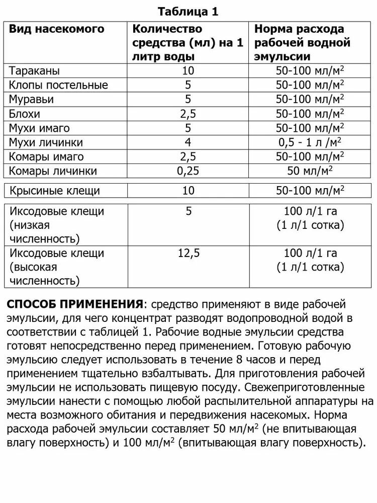Изображение Доброхим ФОС средство от клопов, тараканов, блох, муравьев, комаров, мух, 50 мл