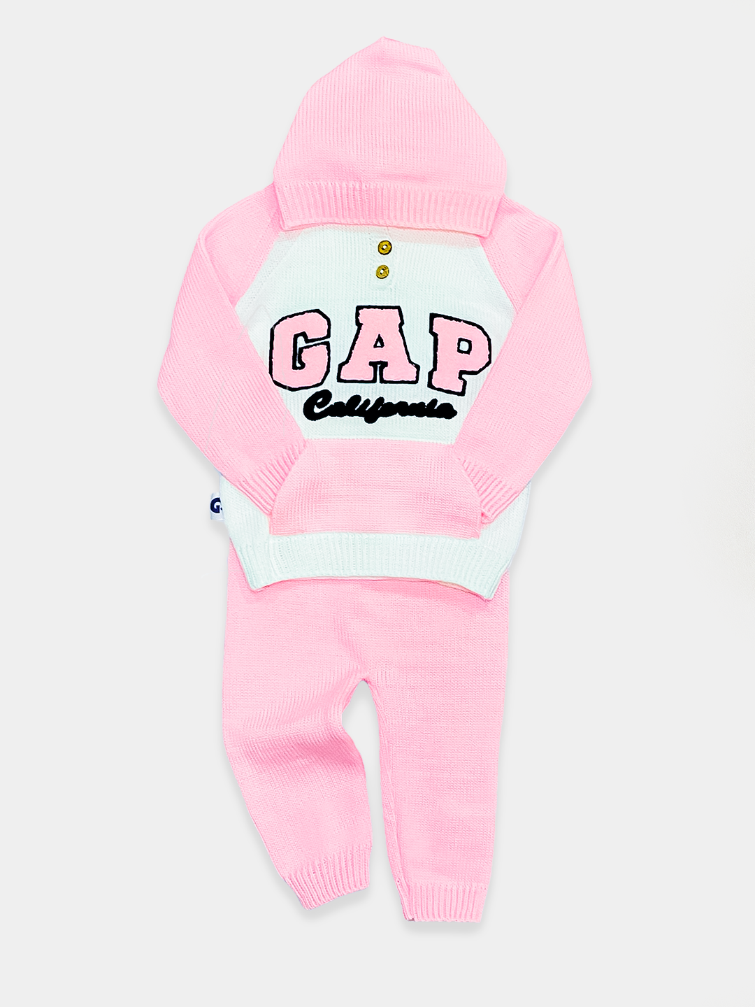 Комплект одежды Gunesh Line Textile, размер 80-95, розовый, — фото 1