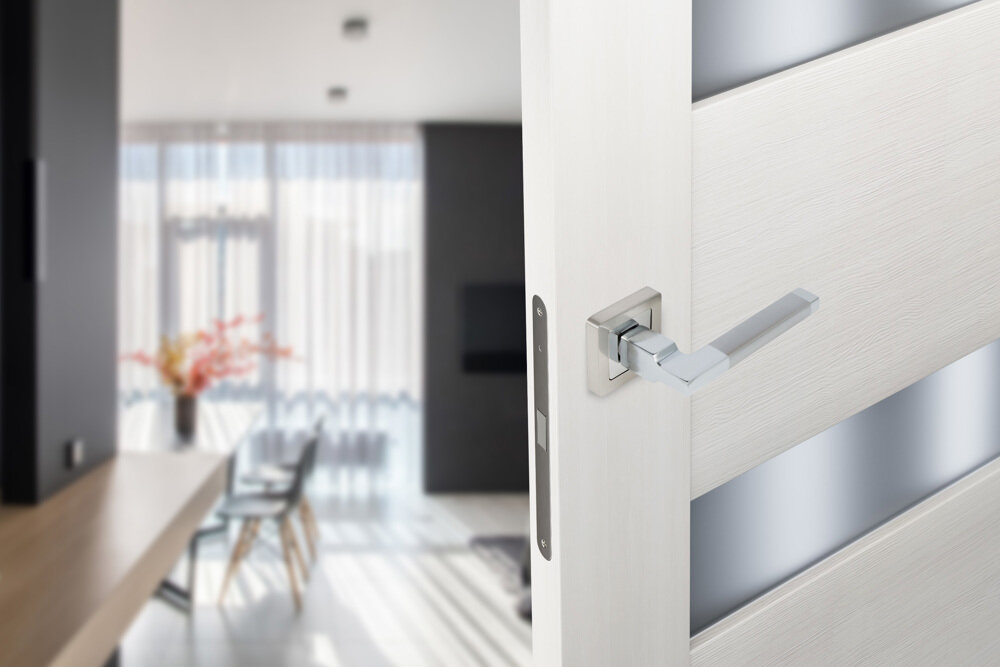 Дверные ручки Edson , цвет никель - фото №6