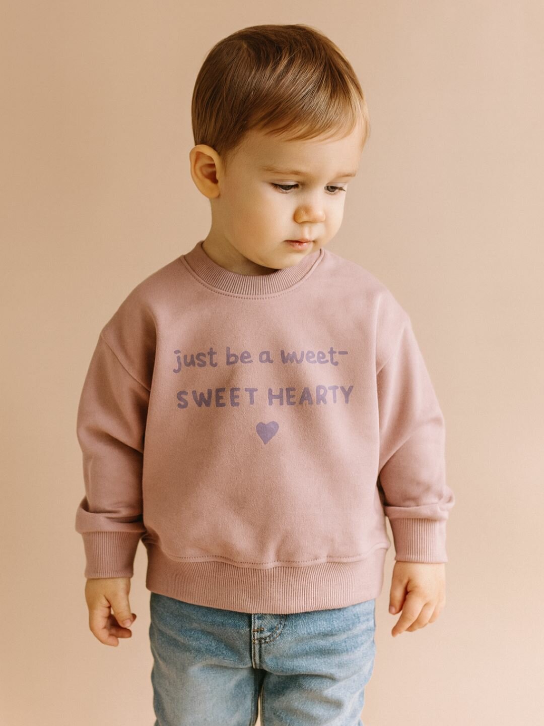 Свитшот DNZ, размер 98, розовый — фото 1