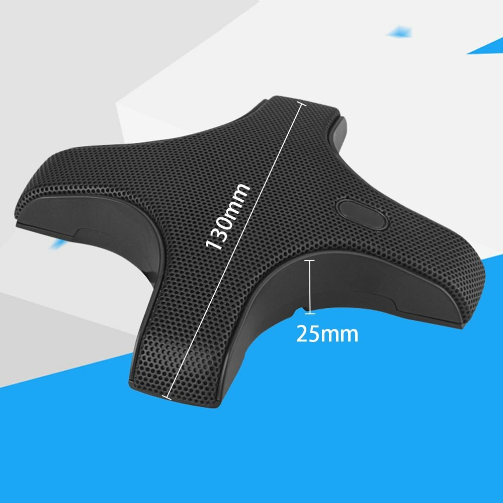 Конференц-микрофон Всенаправленный конденсаторный микрофон на 360 ПК Микрофон Plug &