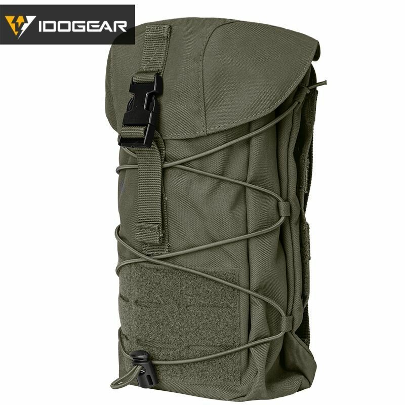 Тактическая сумка GP IDOGEAR Сумка общего назначения MOLLE Sundries для утилизации страйкбольного снаряжения (Ranger Green) 3574
