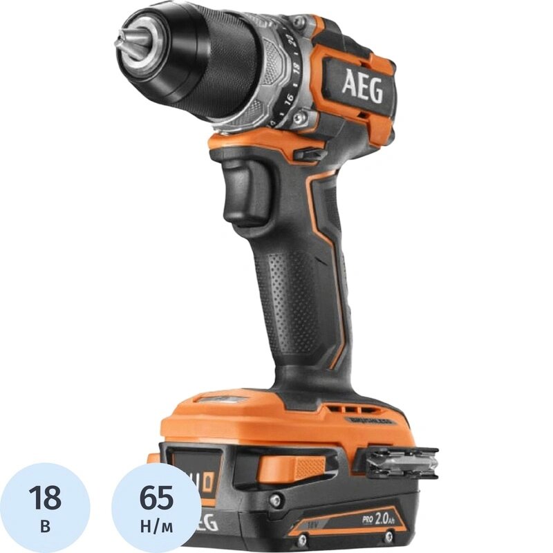 Дрель-шуруповерт AEG BS18SBL-202C 4935472277