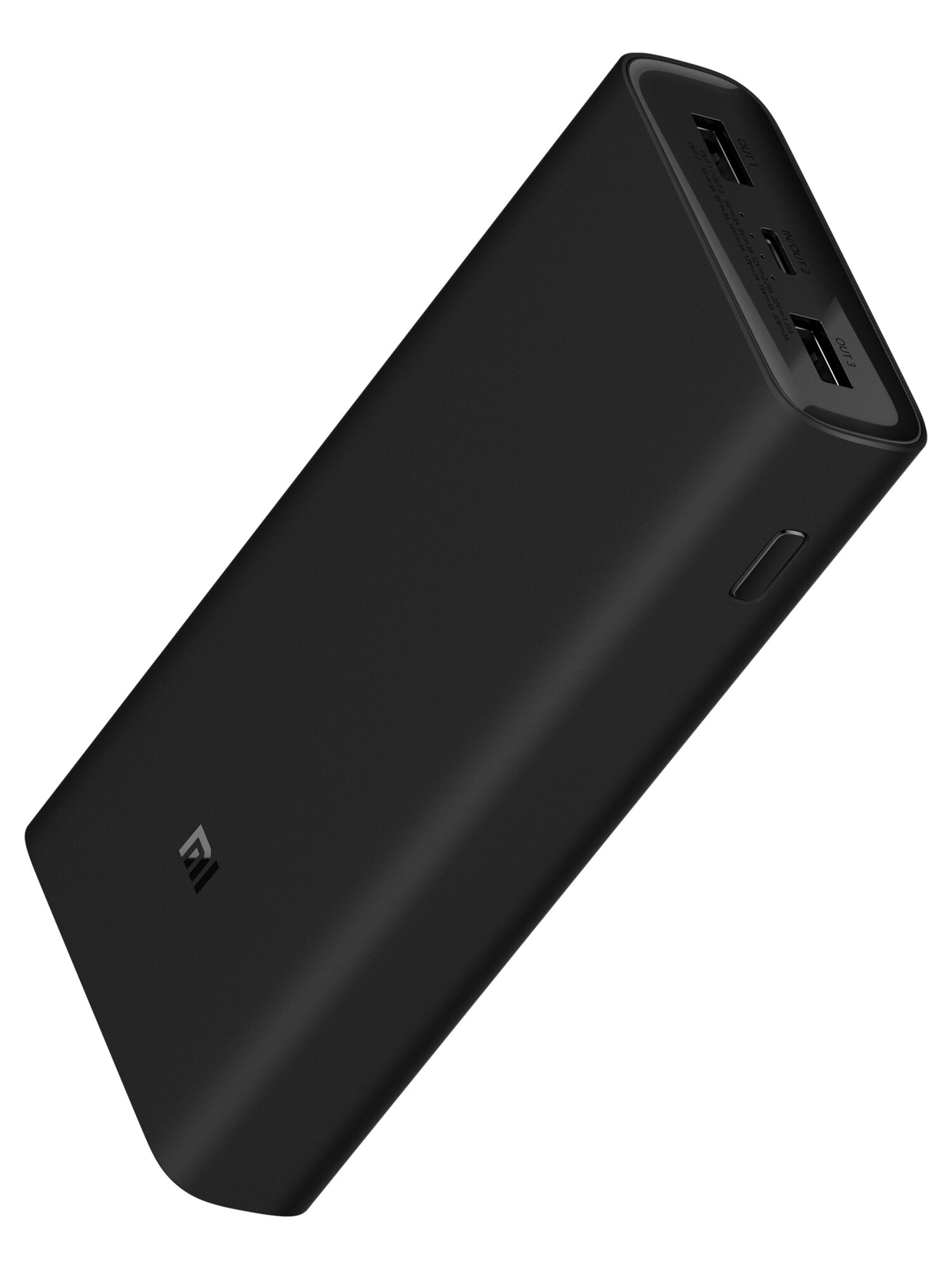 Внешний аккумулятор Xiaomi Mi 50W Power Bank 20000(PB2050SZM), Li-Po, USB-Ax2, USB-Cx1, черный — фото 1