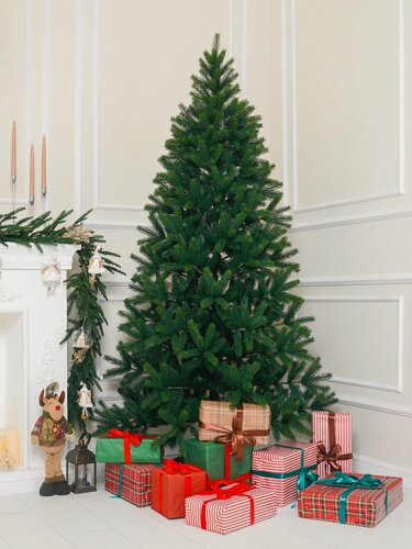 Изображение товара Елка искусственная Златоглавая, Ёлкино, литая 250 см