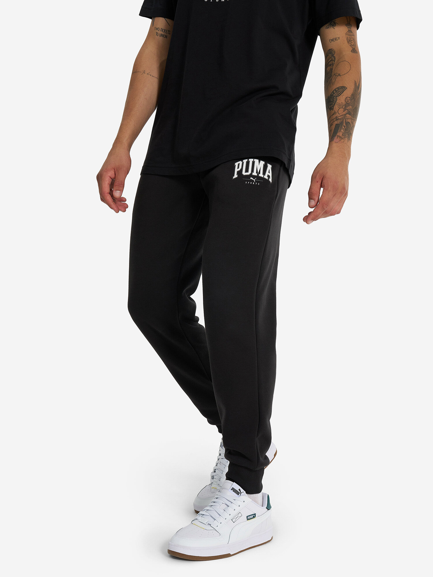 Брюки PUMA, размер M, черный