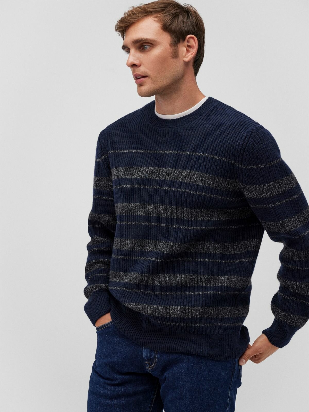 Джемпер Mavi Весна-Лето 2025, размер L, синий — фото 1