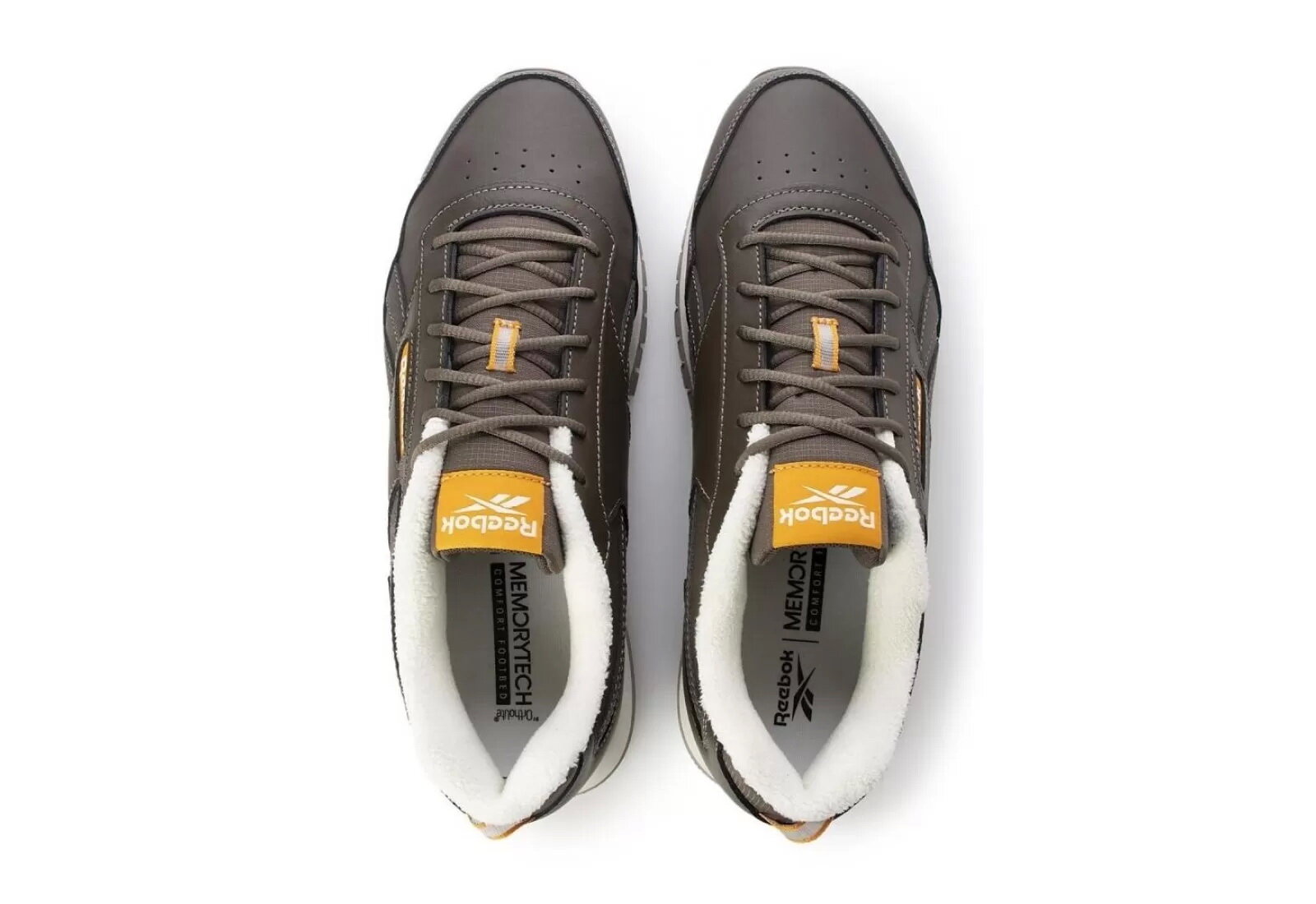 Кроссовки Reebok Glide, полнота F, размер 10.5 US, коричневый — фото 1