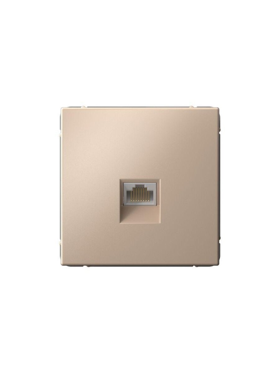 Розетка компьютерная ArtGallery RJ45 кат.5E механизм песочн. SE GAL001283
