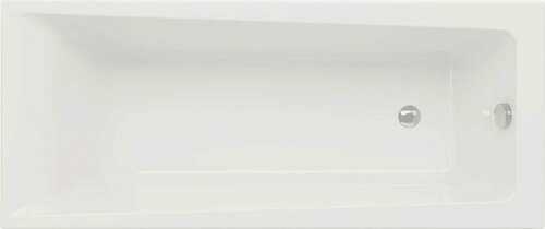 Изображение товара Акриловая ванна Cersanit Lorena 64265 170x70, с каркасом, пристенная, белая, глянцевая, прямоугольная