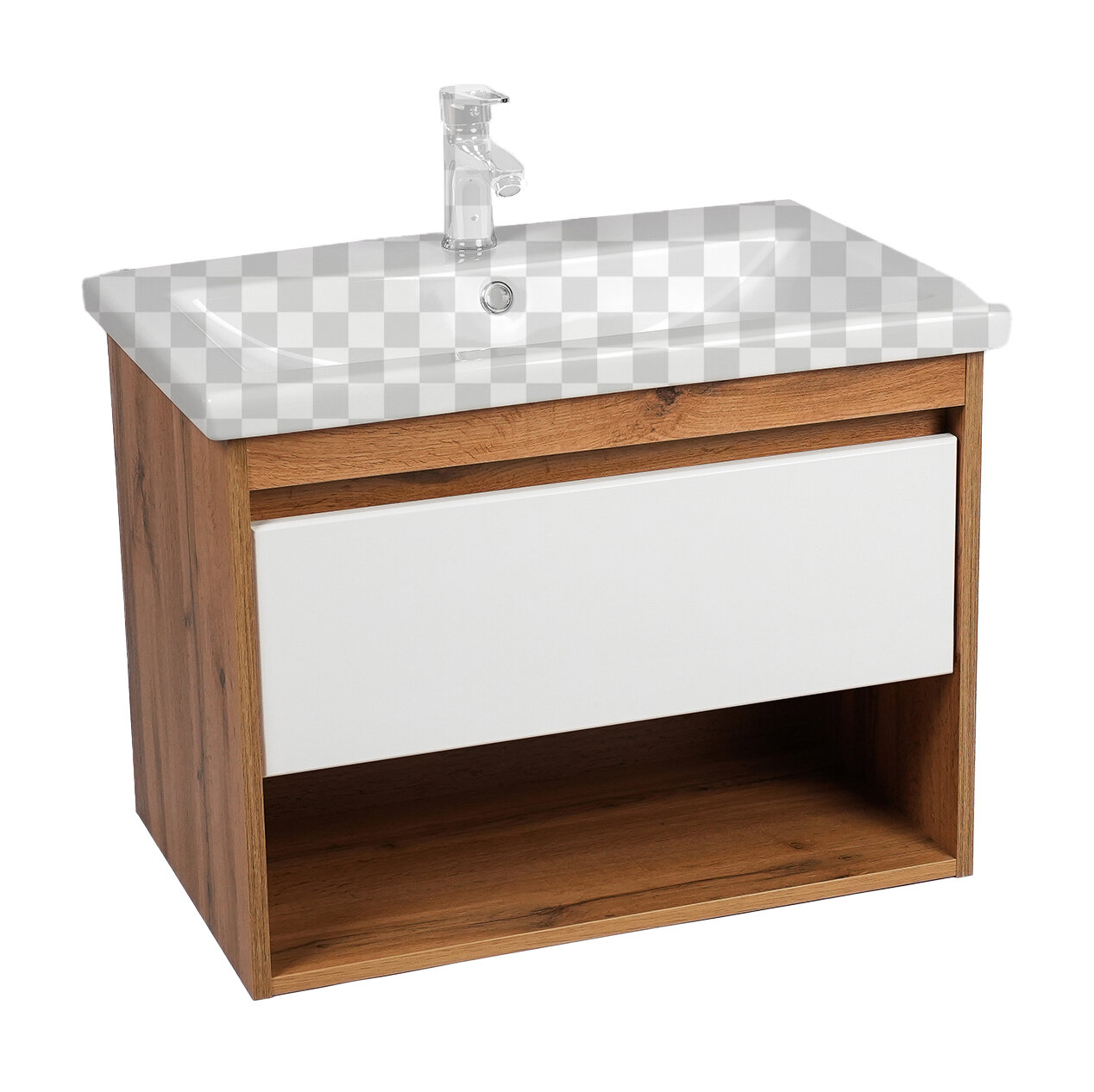 Тумба под раковину Viant Бостон 70 VBOS70CO-T1YP