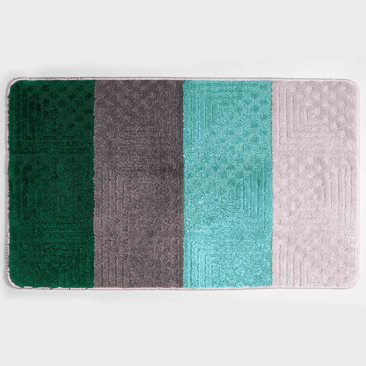 Коврик AQUA-PRIME SILVER из 1 шт. 50х80см 11мм (бирюзовый)