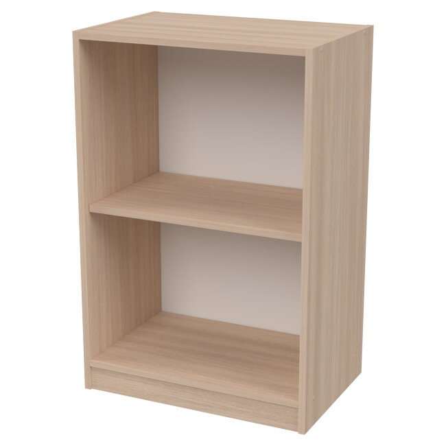 Стеллаж Меб-фф Офисный стеллаж СБ-38 цвет Дуб Молочный 56/37/85 см