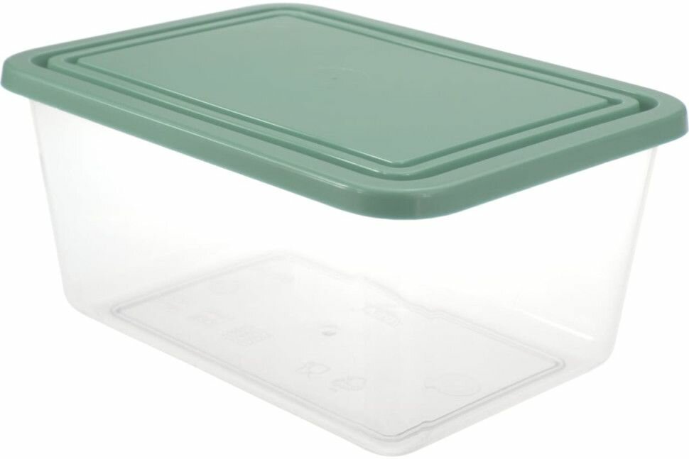 IDEA Емкость для продуктов прямоугольная 08л. (Фиолетовый) М 1451