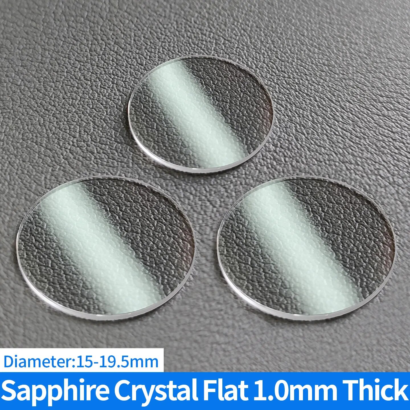 Стекло для часов 19x1.0mm, цвет 19x1.0mm