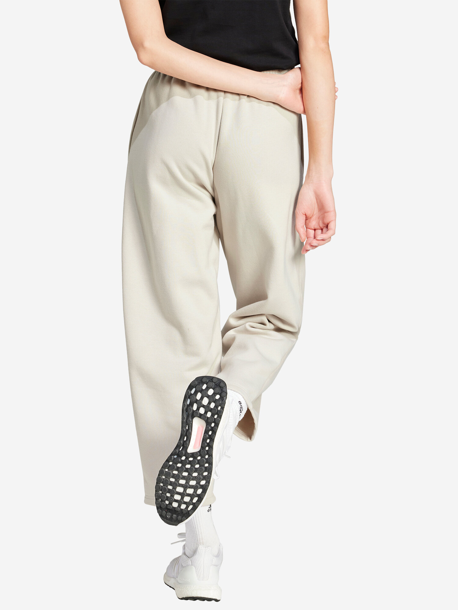 Брюки adidas, размер S, молочный — фото 1