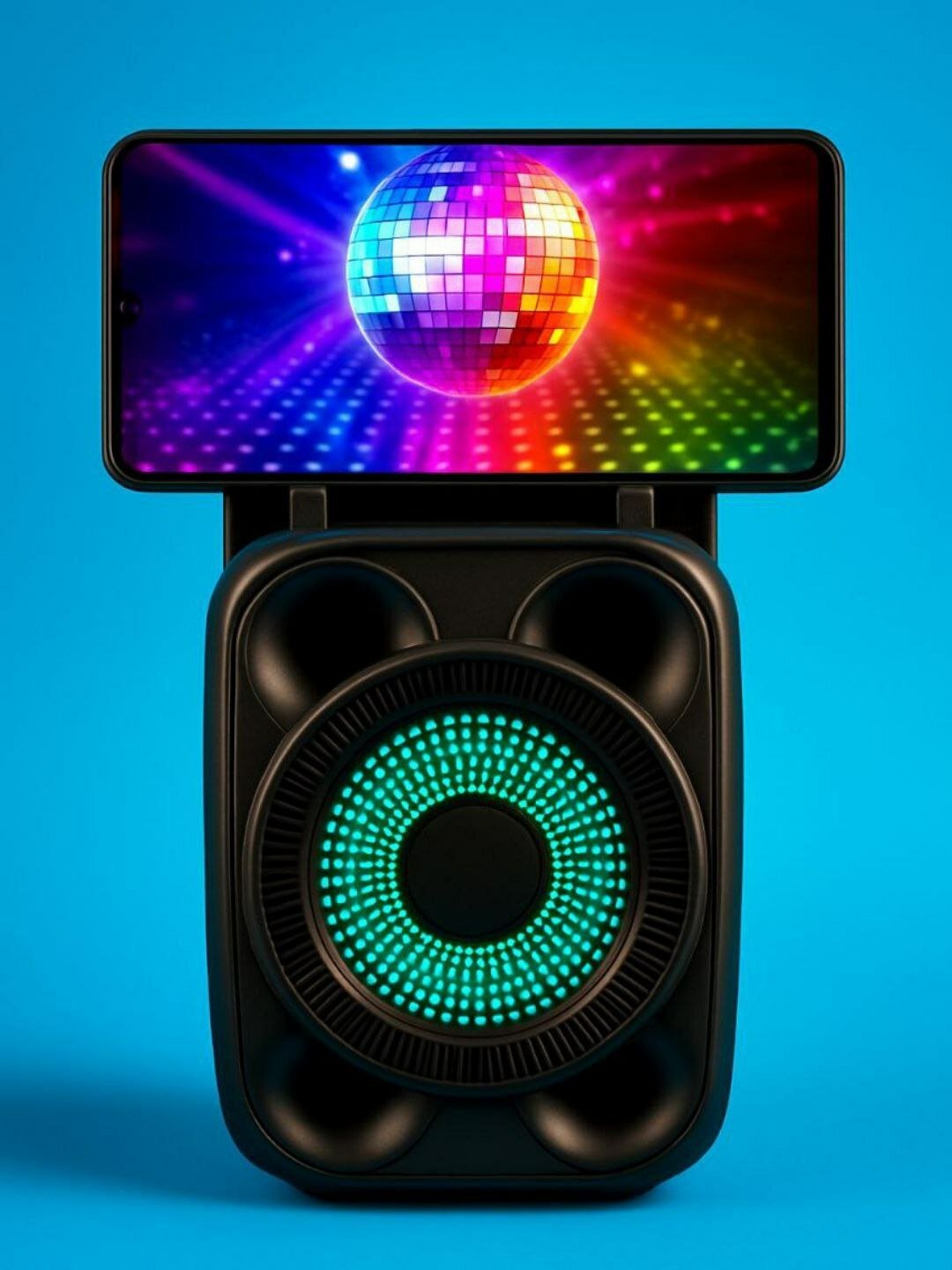 Портативная колонка AL-3187, беспроводная, с RGB-подсветкой, влагозащищенная, 8Вт