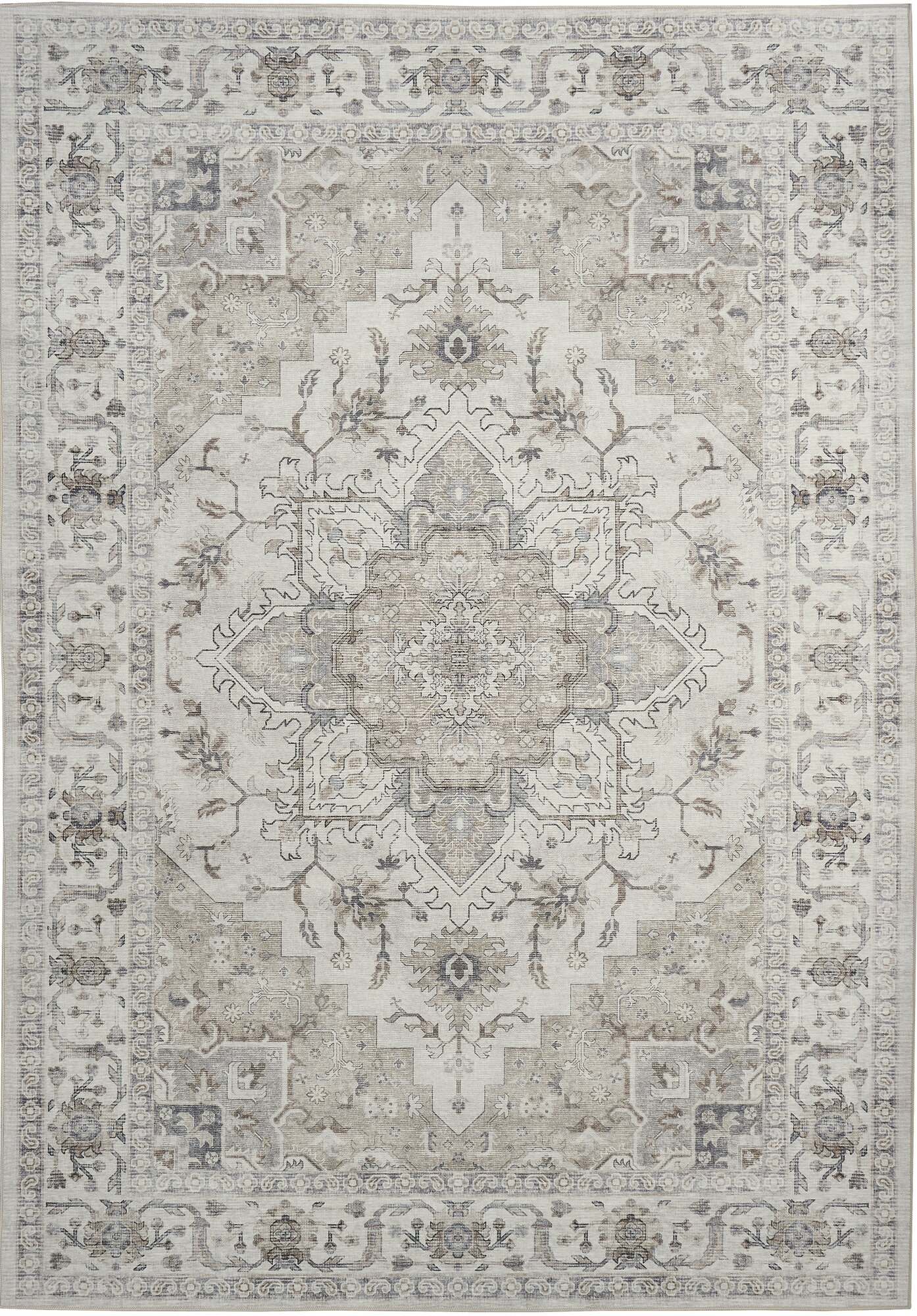 Ковер принтованный на шенилле 