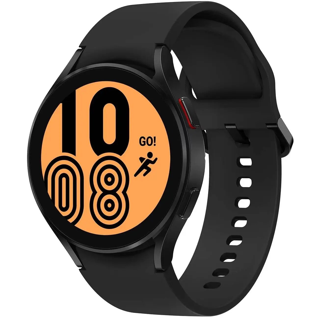 Часы Samsung Galaxy Watch 4, 44мм, защита WR50, до 40ч работы, чёрные