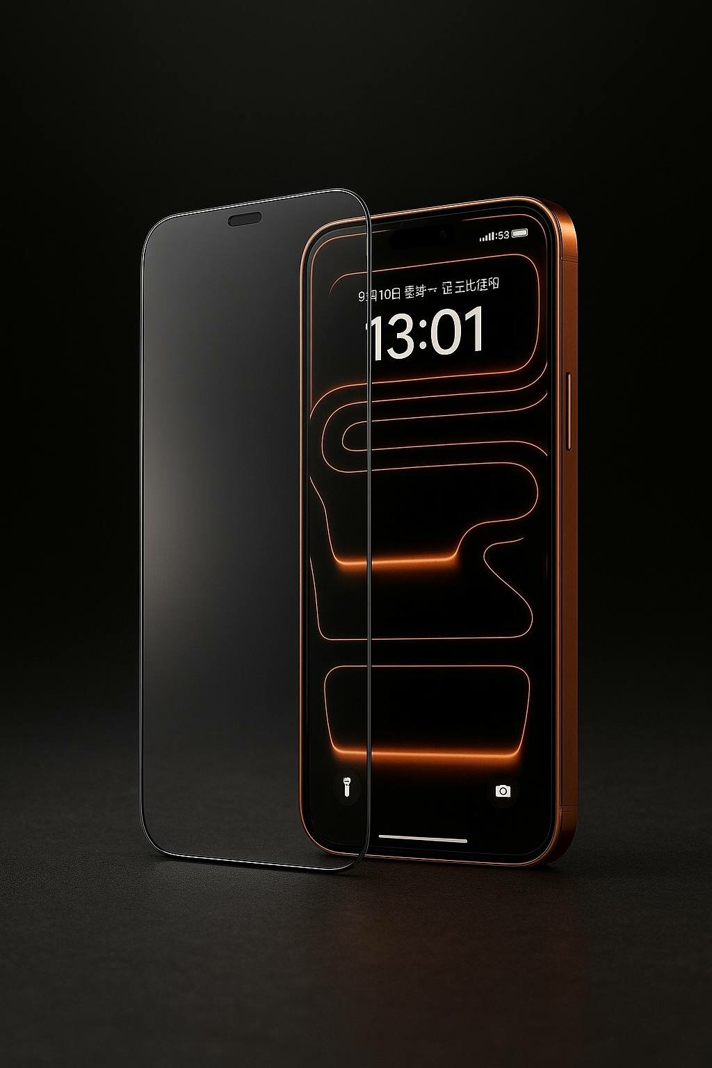 Защитное стекло противоударный танировичный Премиум на iphone 14 Pro/ 14 Pro Max/ 15 Pro/15 Pro Max/ 16 Pro/ 16 Pro Max/17 Pro/ 17Pro Max