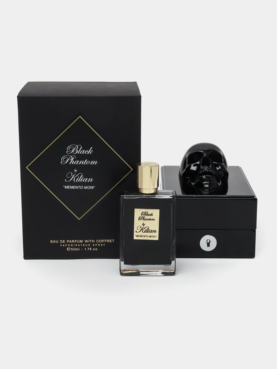 Kilian Black Phantom Memento Mori 50ml — унисекс аромат тайны, страсти и мистической элегантности