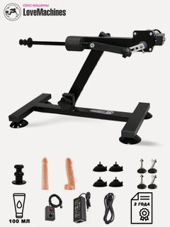 Изображение товара Секс машина для женщин с 2 насадками LoveMachines Страсть Passion