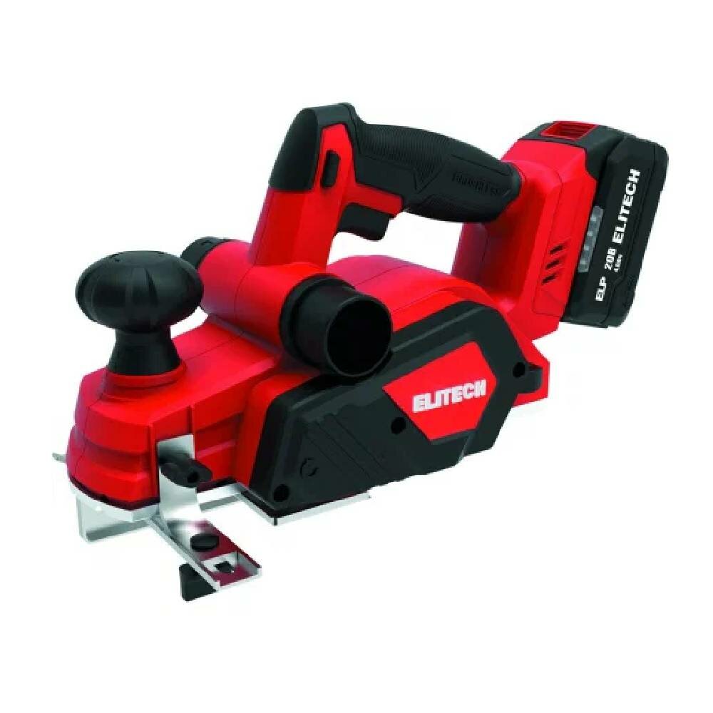 Рубанок ELITECH PA 2082BL 20 В Li-ion 4 Ач параллельный упор