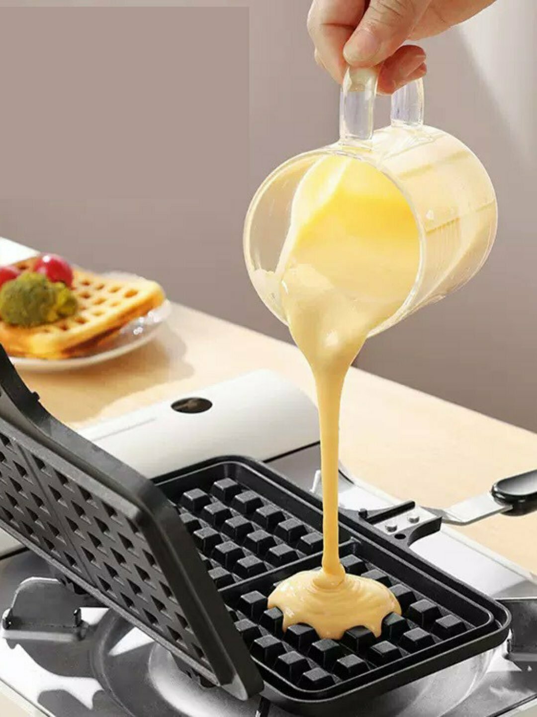 Вафельница чугунная, орешница алюминиевая форма для выпечки грецких орехов