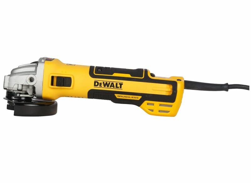 Угловая шлифмашина (болгарка) DEWALT DWE4357 QS с регулировкой оборотов — фото 1