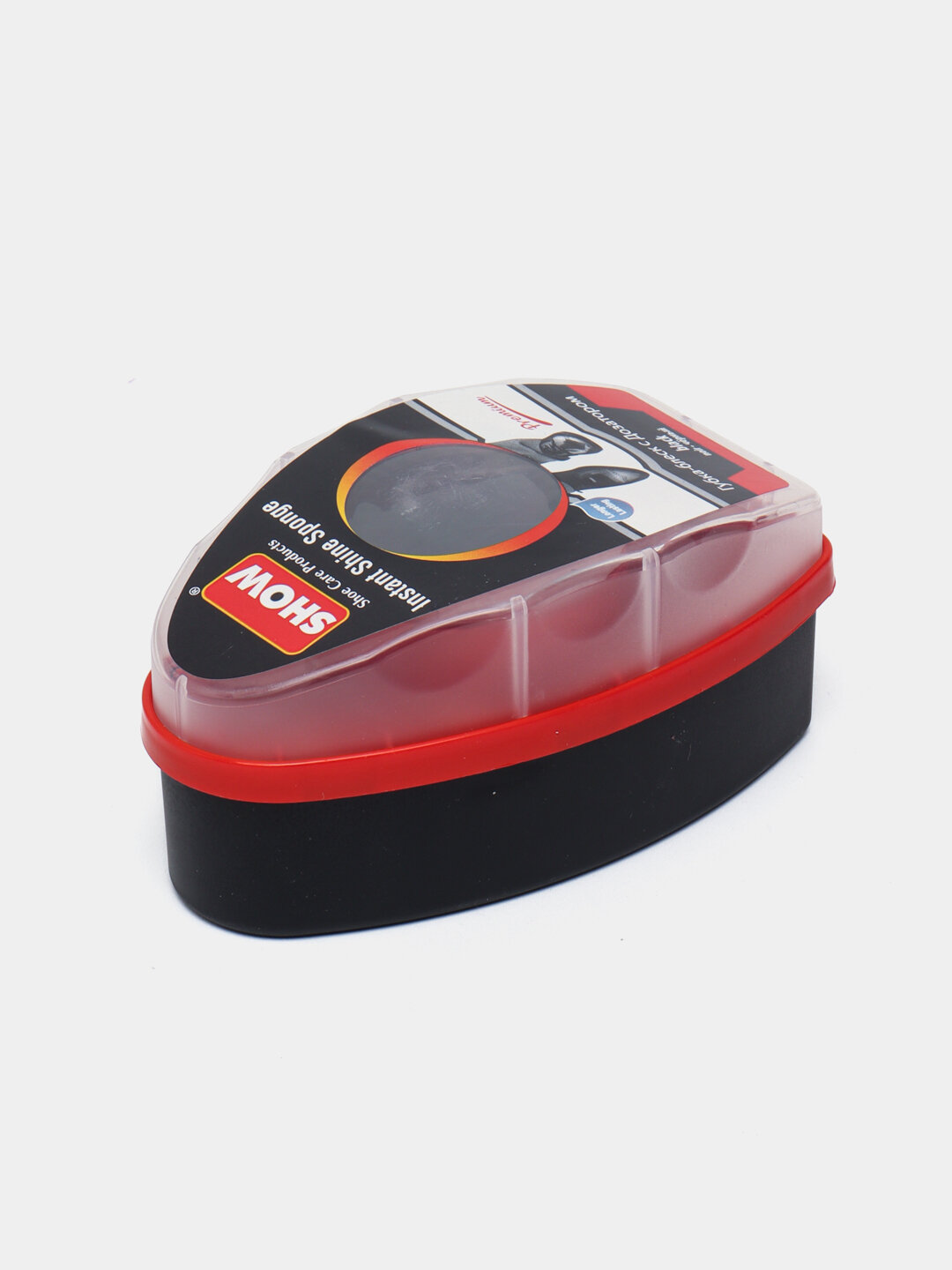 Губка "Show Instant Shine" с дозатором, для обуви, черный, 6 мл — фото 1