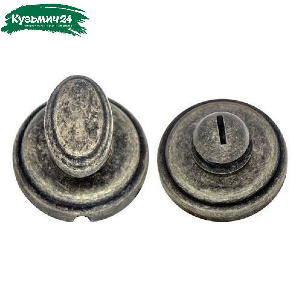 Накладка дверная Нора-М НФ-J застарелое серебро