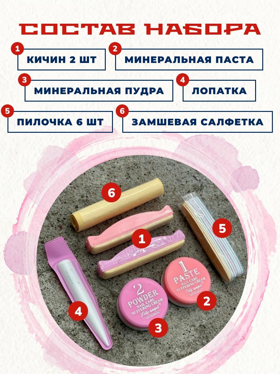 Картинки Набор для японского маникюра Japanese Manicure Set от TopShopNails