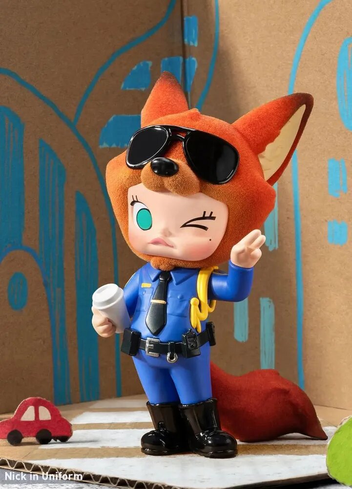 100% Original оригинал Коллекционная MOLLY Zootopia Co-branded Series Figure