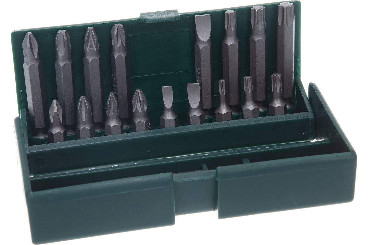 Набор бит KRAFTOOL EXPERT с магнитным адаптером в бит-боксе 18 предметов {26131-H18}