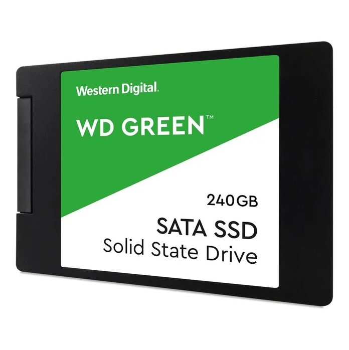 Твердотельный накопитель WD Green SSD, Sata 2.5", объём 240 GB — фото 1