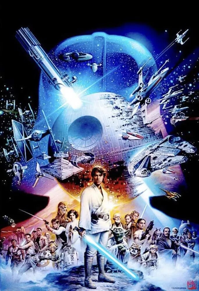 Алмазная Мозаика "star wars art" 40х50 См Алмазная Вышивка / Картина Стразами Подарков / Украшения