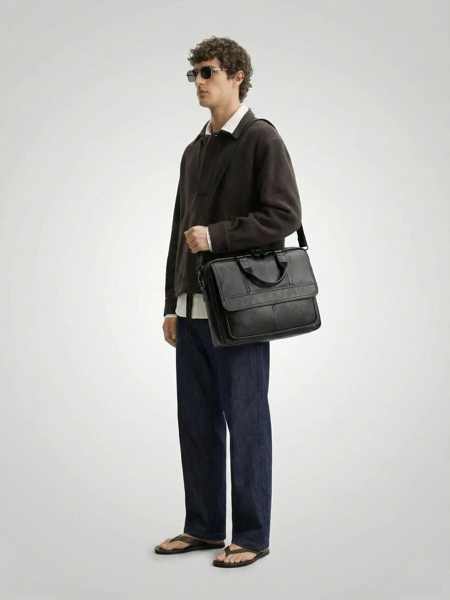 Сумка Daniele Riccardi, черный — фото 1