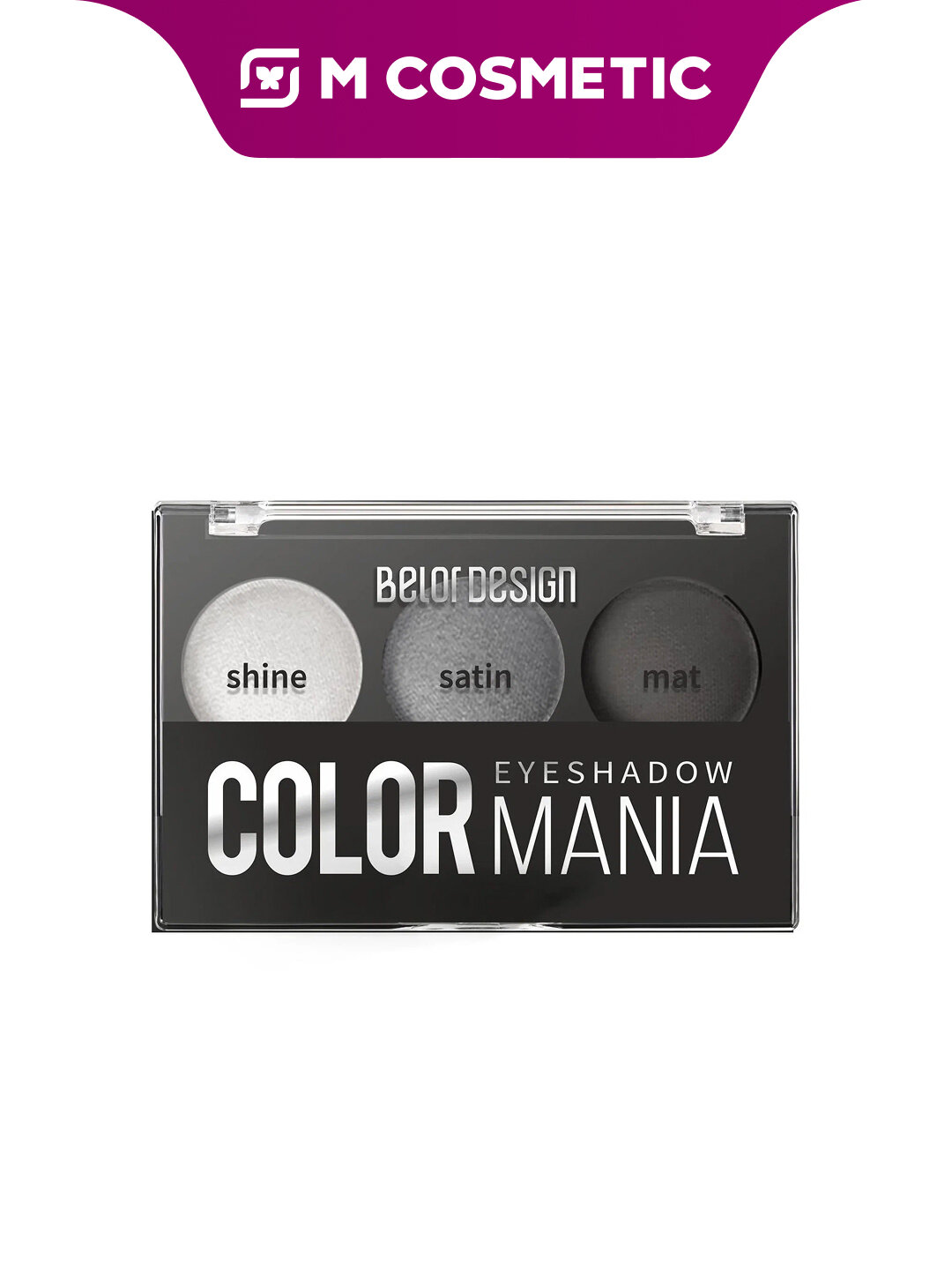 Тени для век BelorDesign Color Mania T31, 5г, матовый, тёмно-зелёный