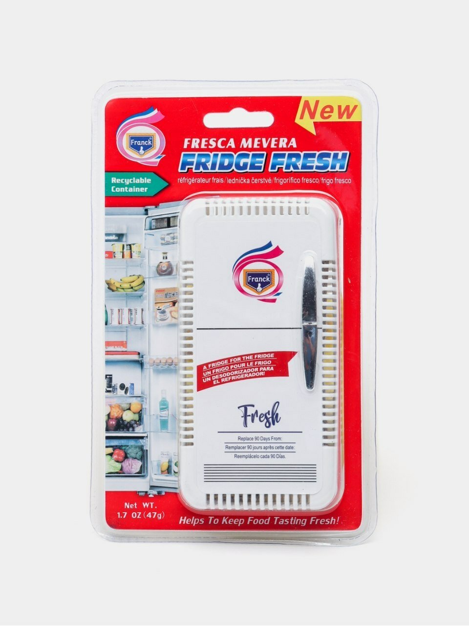 Поглотитель запахов для холодильника Fridge Fresh — до 90 дней свежести