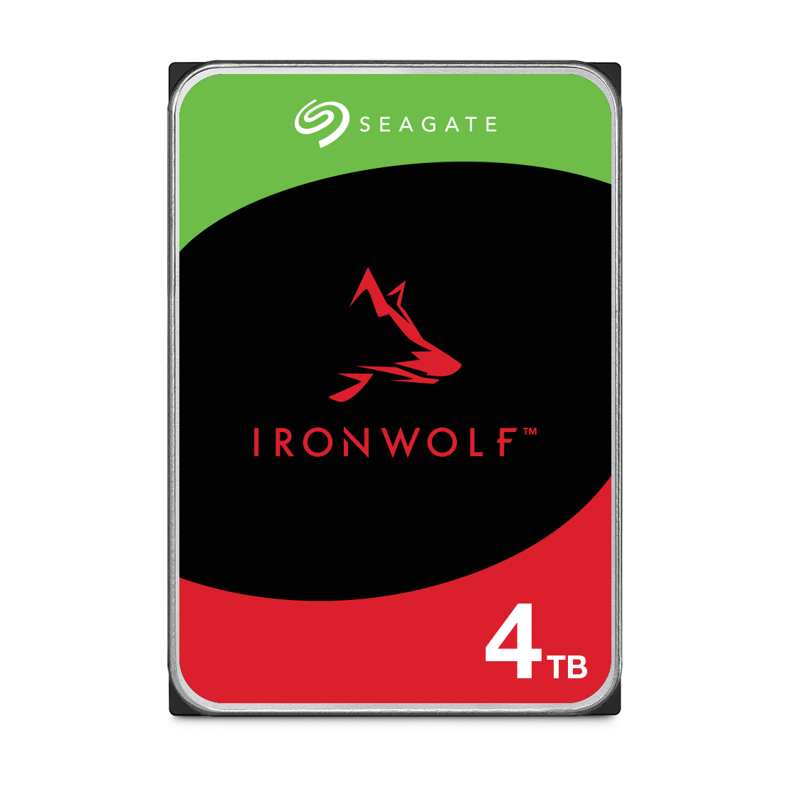 Жесткий диск Seagate Ironwolf 4TB ST4000VN006, SATA III (6 Гбит/с), 5400 об/мин, черный